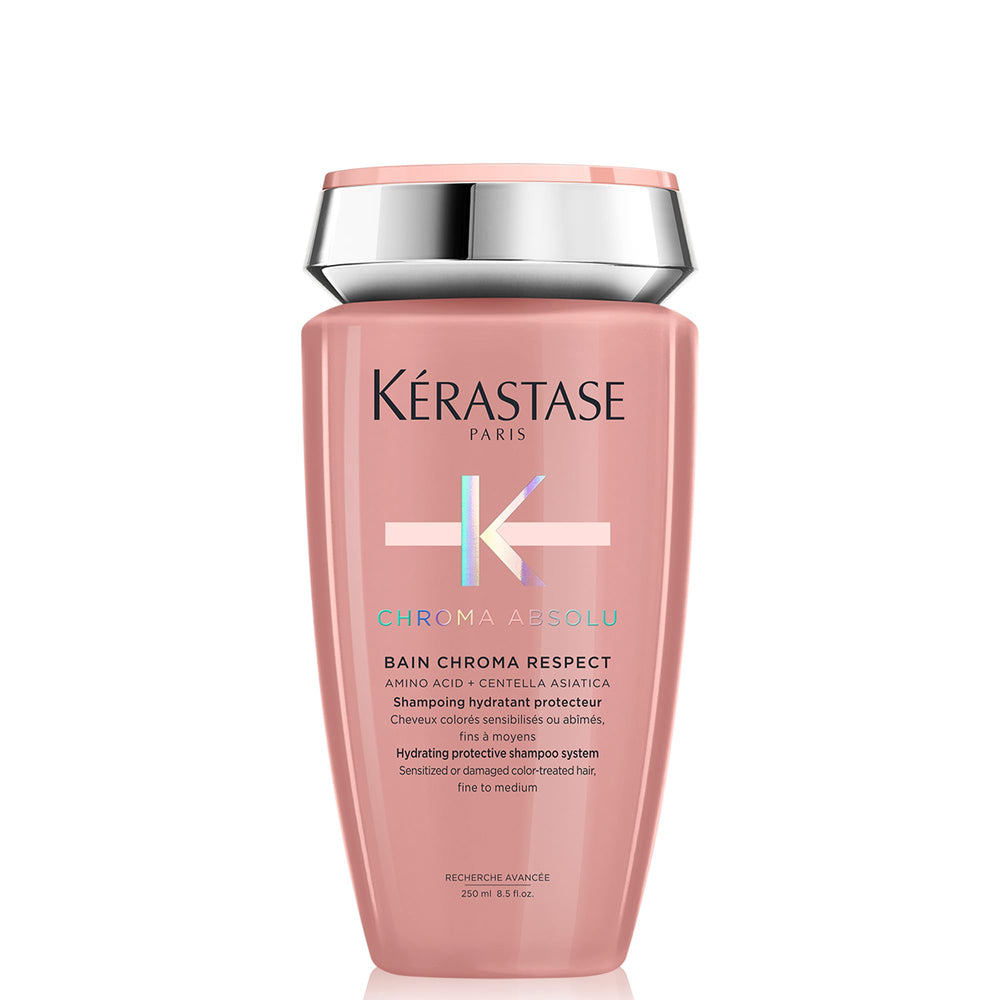 KÉRASTASE front packaging showing bottle and product benefit