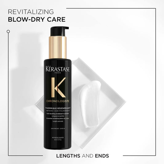 KÉRASTASE nozzle dispensing serum demonstrating easy controlled application benefit