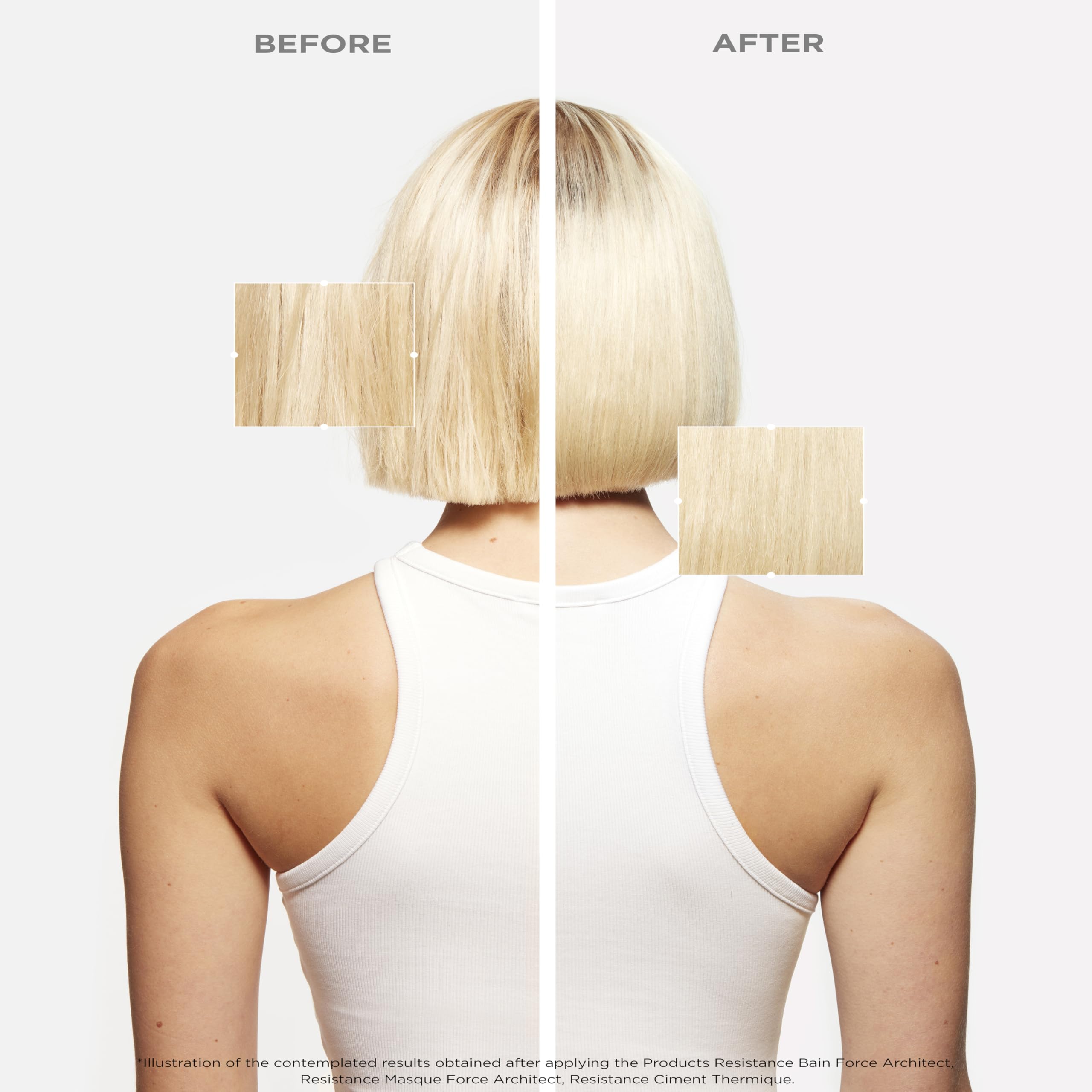KÉRASTASE creamy conditioner texture demonstrates nourishing feel