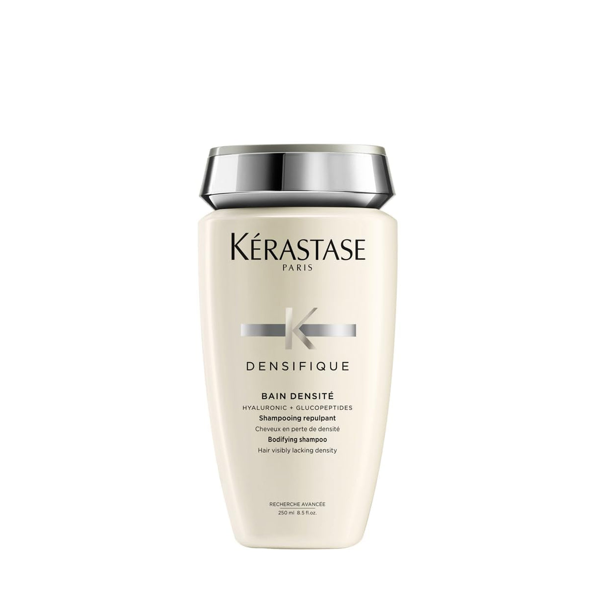 KÉRASTASE front bottle showing packaging and brand benefit of salon finish