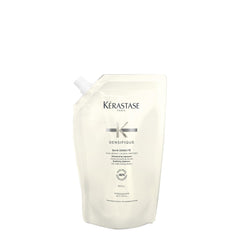 KÉRASTASE pouch front view showing product details and refill benefit