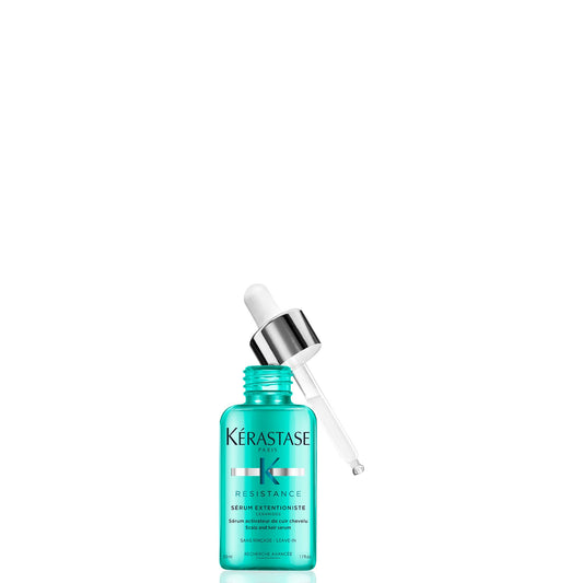 KÉRASTASE front packaging showing sleek bottle and benefits