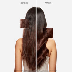 KÉRASTASE product staged in bathroom showing part of a strengthening hair routine