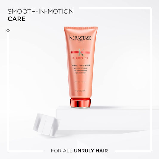 KÉRASTASE creamy conditioner texture showing lightweight softness
