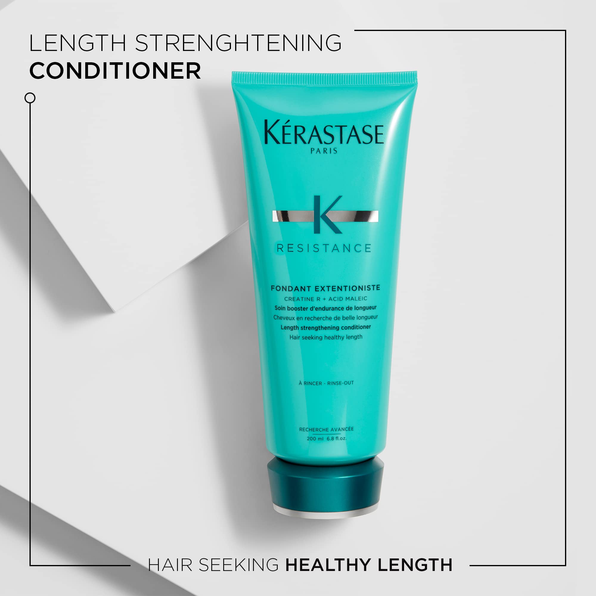 KÉRASTASE creamy conditioner texture highlighting smooth slip
