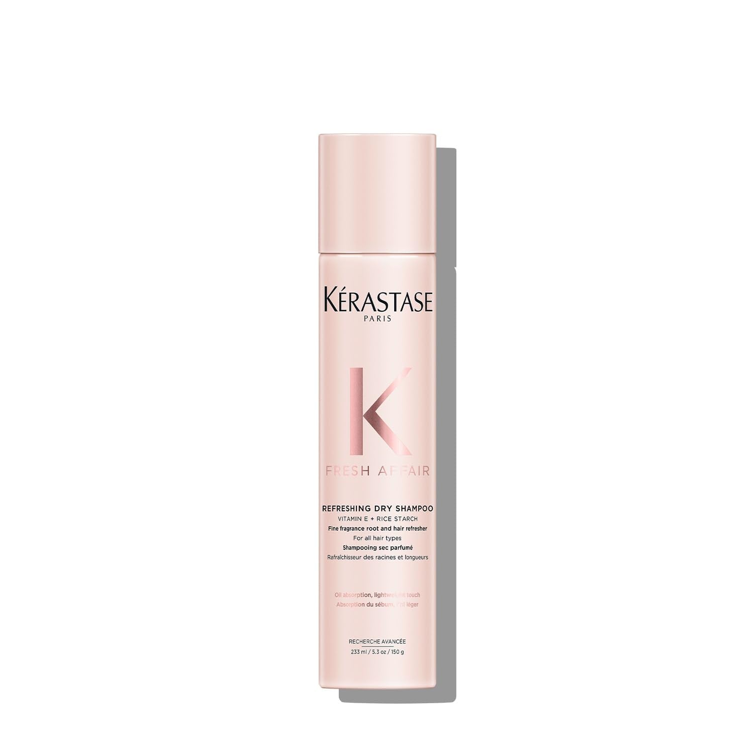 KÉRASTASE front can view showing packaging and elegant design for quick identification