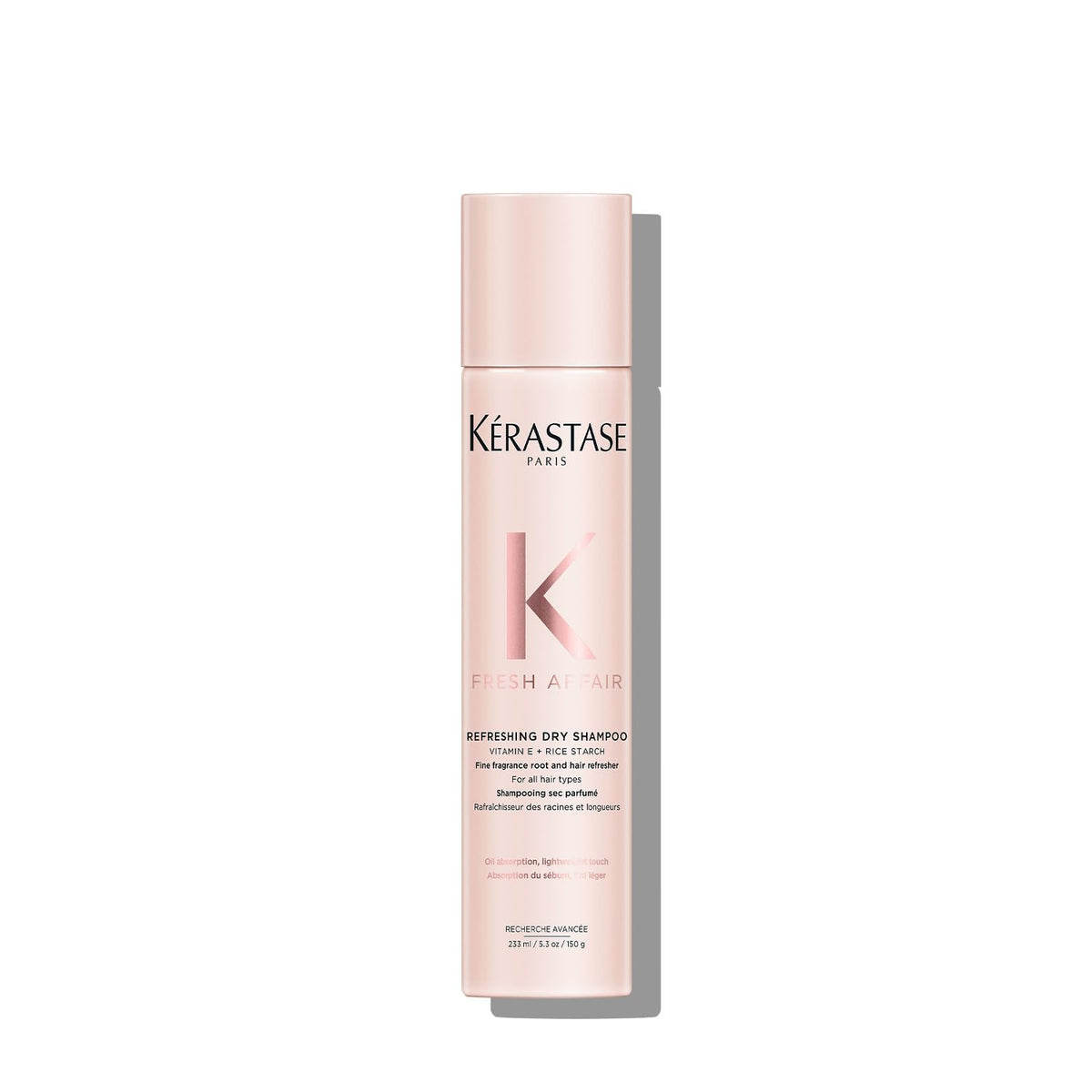 KÉRASTASE front can view showing packaging and elegant design for quick identification