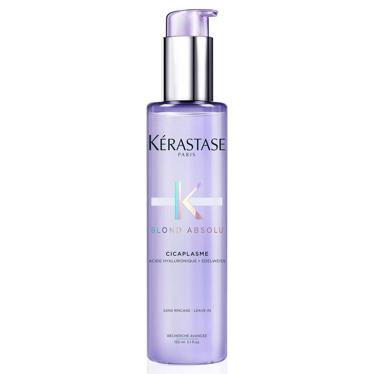 KÉRASTASE front packaging showing product and branding benefit: salon-quality care