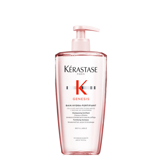 KÉRASTASE front bottle showing product and size for clear identification and benefit