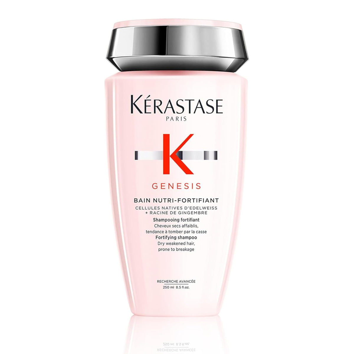 KÉRASTASE bottle front view showing product and benefits