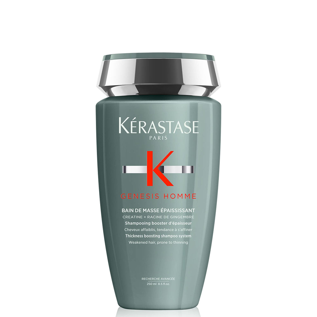 KÉRASTASE product front packaging showing clean design and strength