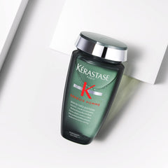 KÉRASTASE empty bottle recycling detail encouraging sustainable disposal