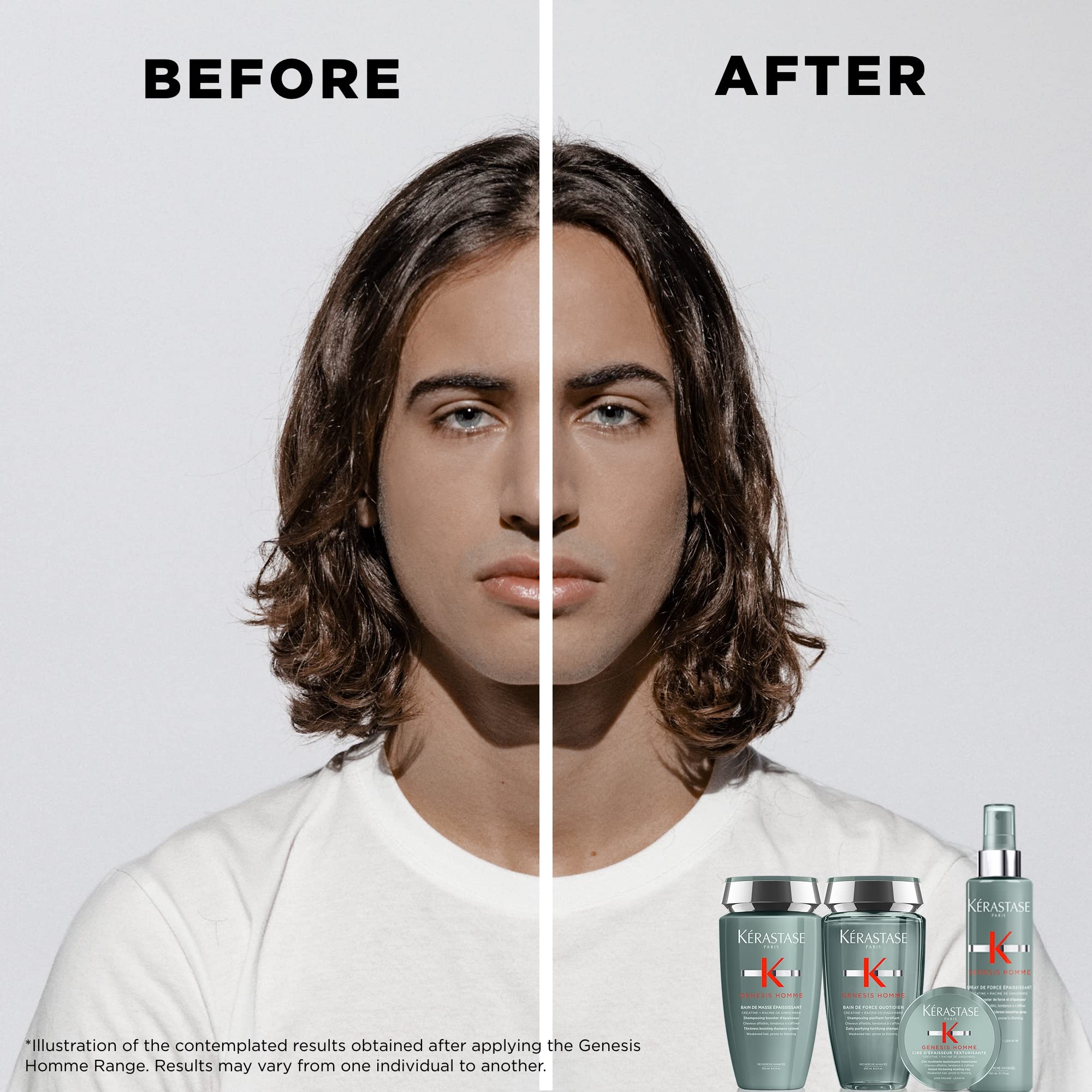 KÉRASTASE shampoo foam texture illustrating gentle yet effective cleanse