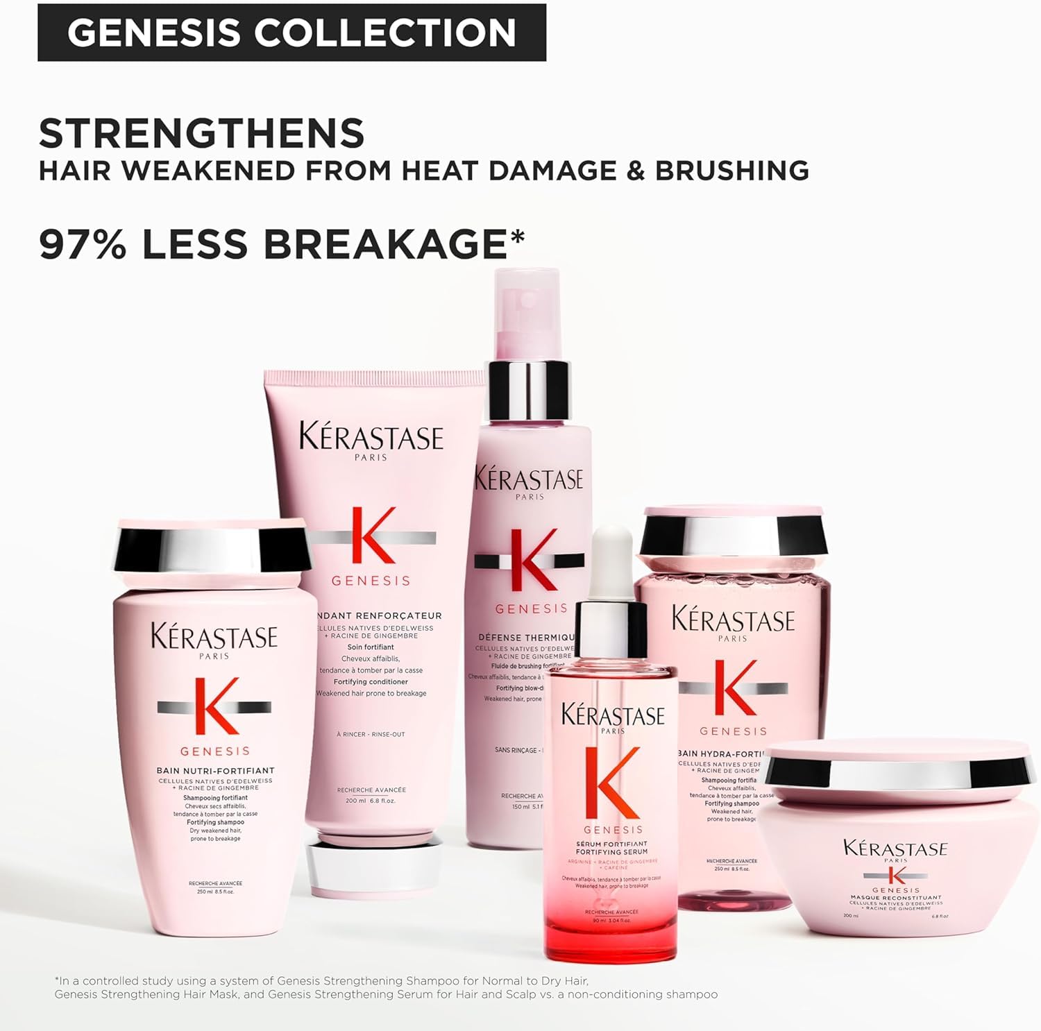 KÉRASTASE creamy foam texture highlighting gentle cleansing and hydration