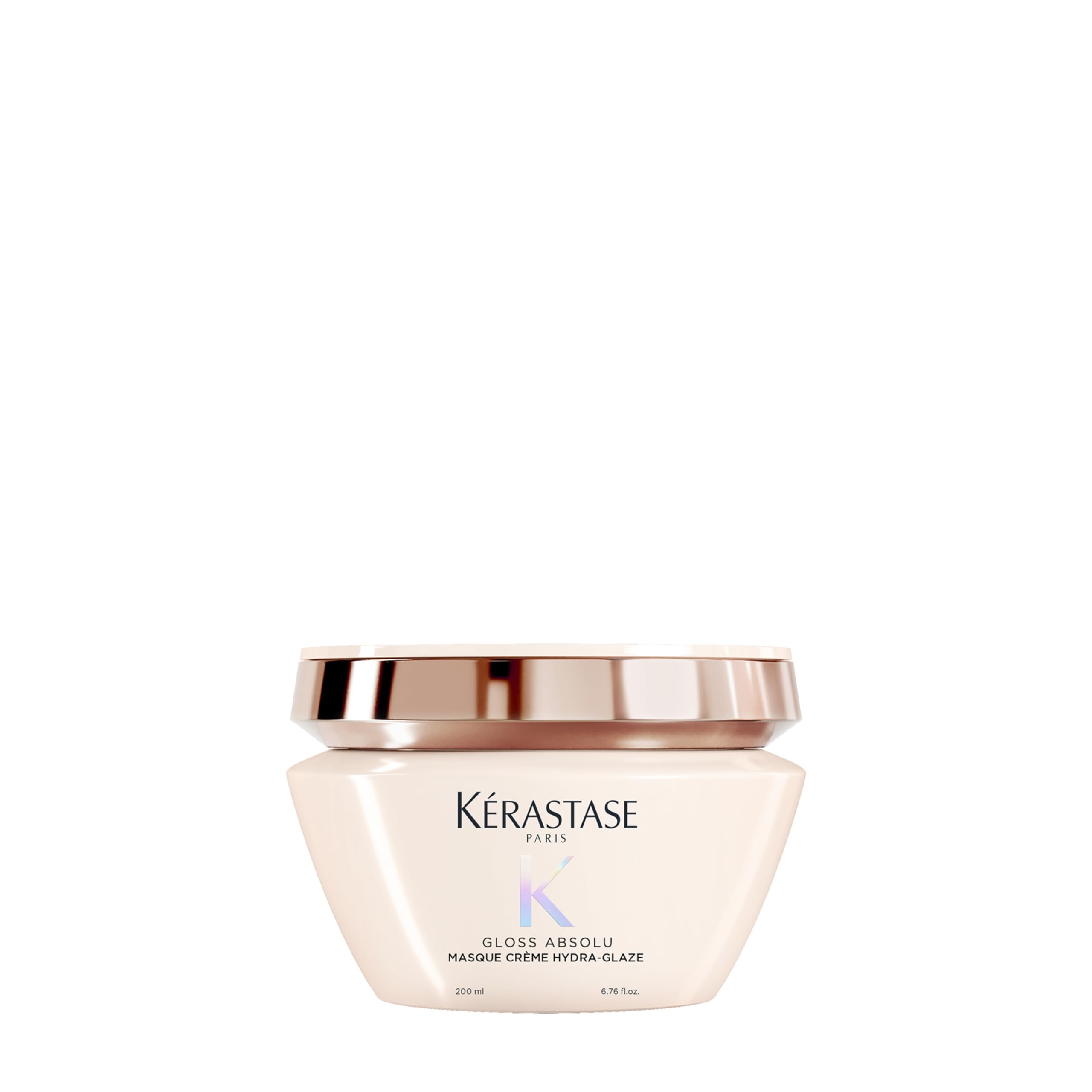 KÉRASTASE jar front view showing product and glossy finish benefit