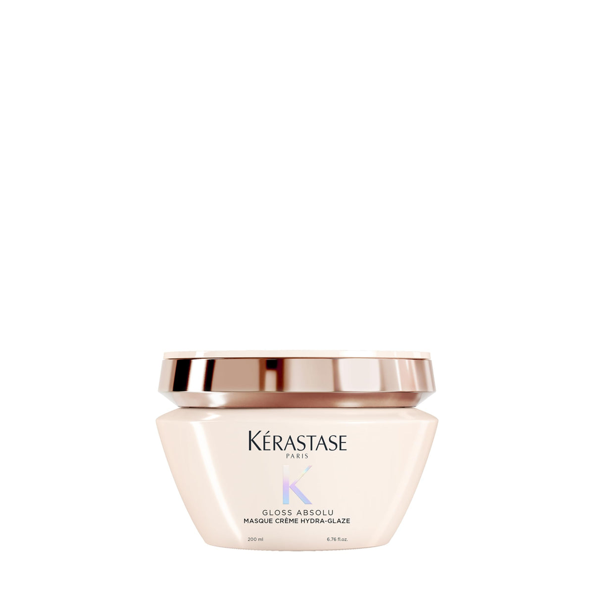 KÉRASTASE jar front view showing product and glossy finish benefit