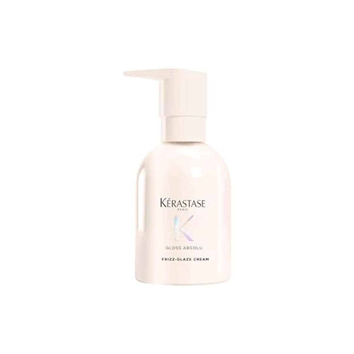 KÉRASTASE front bottle image showing product for glossy, frizz control