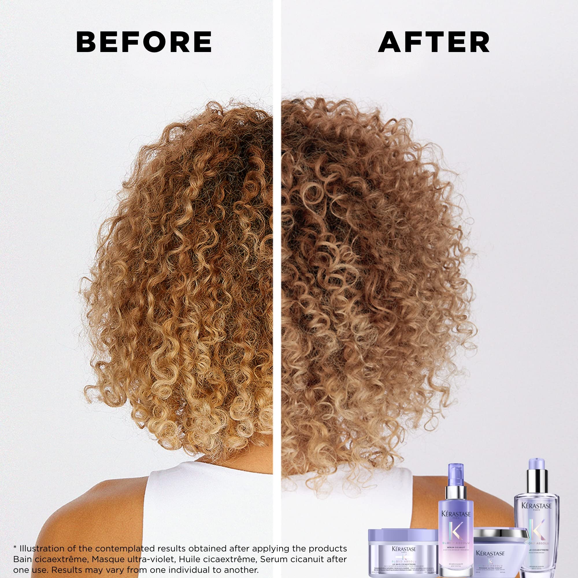 KÉRASTASE edelweiss flower close-up highlighting antioxidant protection benefit