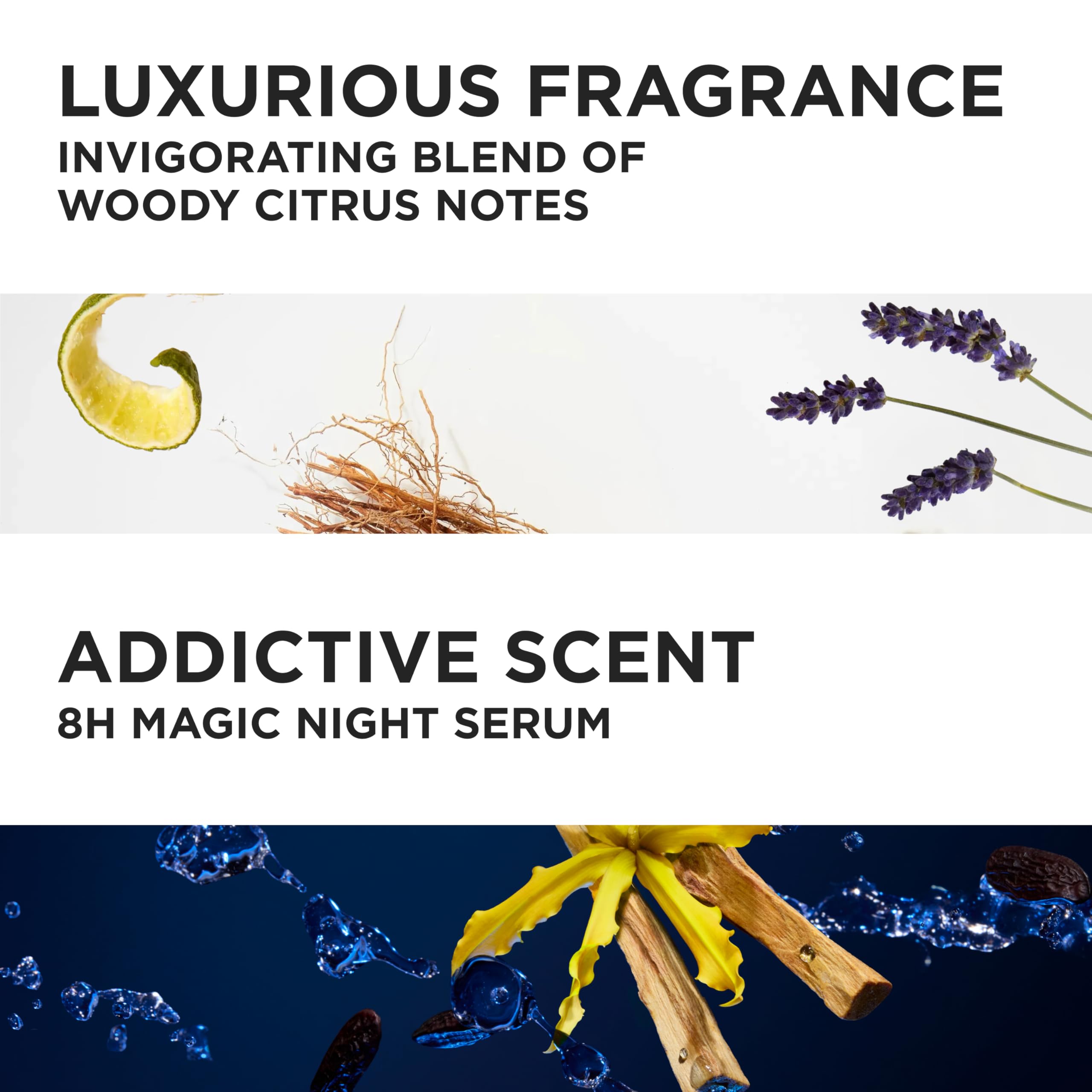 KÉRASTASE key ingredients ginger root and edelweiss native cells demonstrating active support