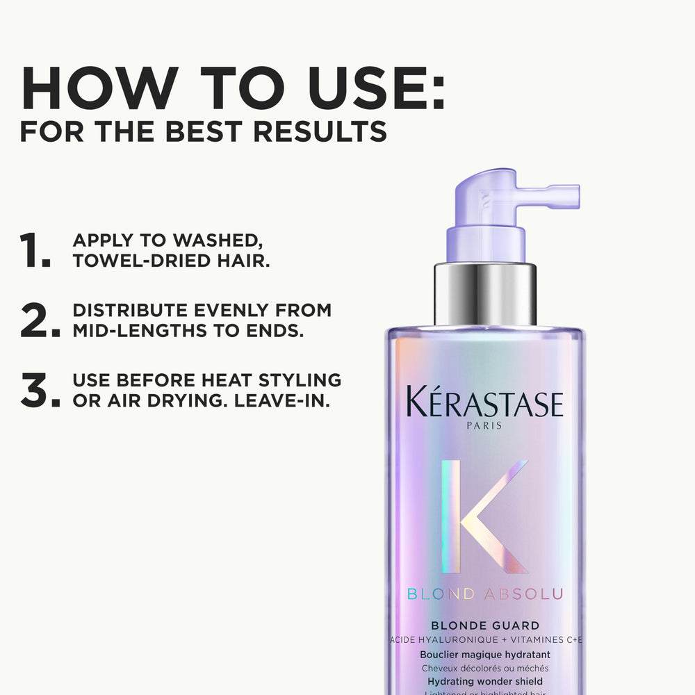 KÉRASTASE vitamins C and E pictured for antioxidant brightness boost