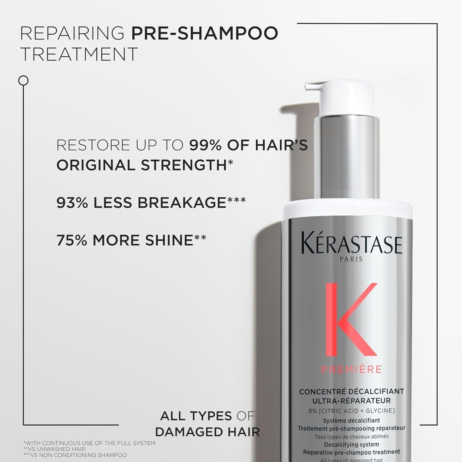 KÉRASTASE mask jar open revealing creamy formula that hydrates and smooths