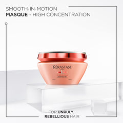 KÉRASTASE cream texture close-up highlighting smoothing, nourishing lipids