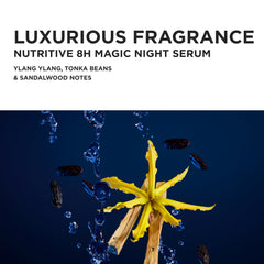 KÉRASTASE bottle staged on bedside table suggesting easy nightly routine