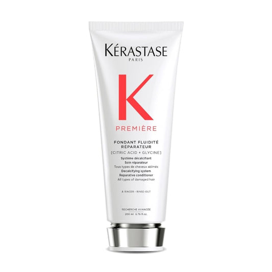KÉRASTASE front bottle image showing product and strengthening benefit