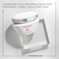 KÉRASTASE close-up of creamy mask texture for deep conditioning