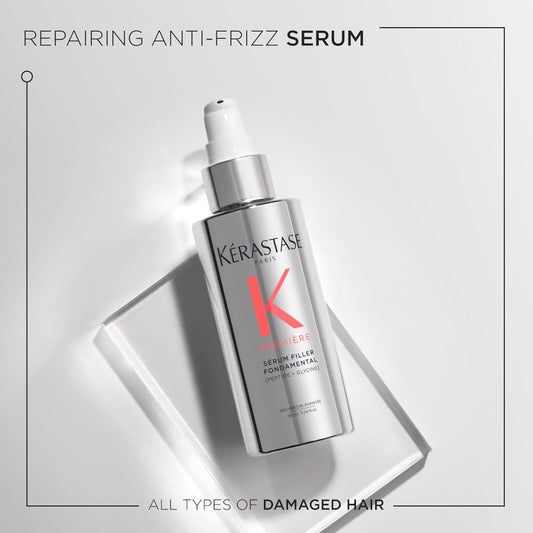 KÉRASTASE pump close-up dispensing serum for controlled application