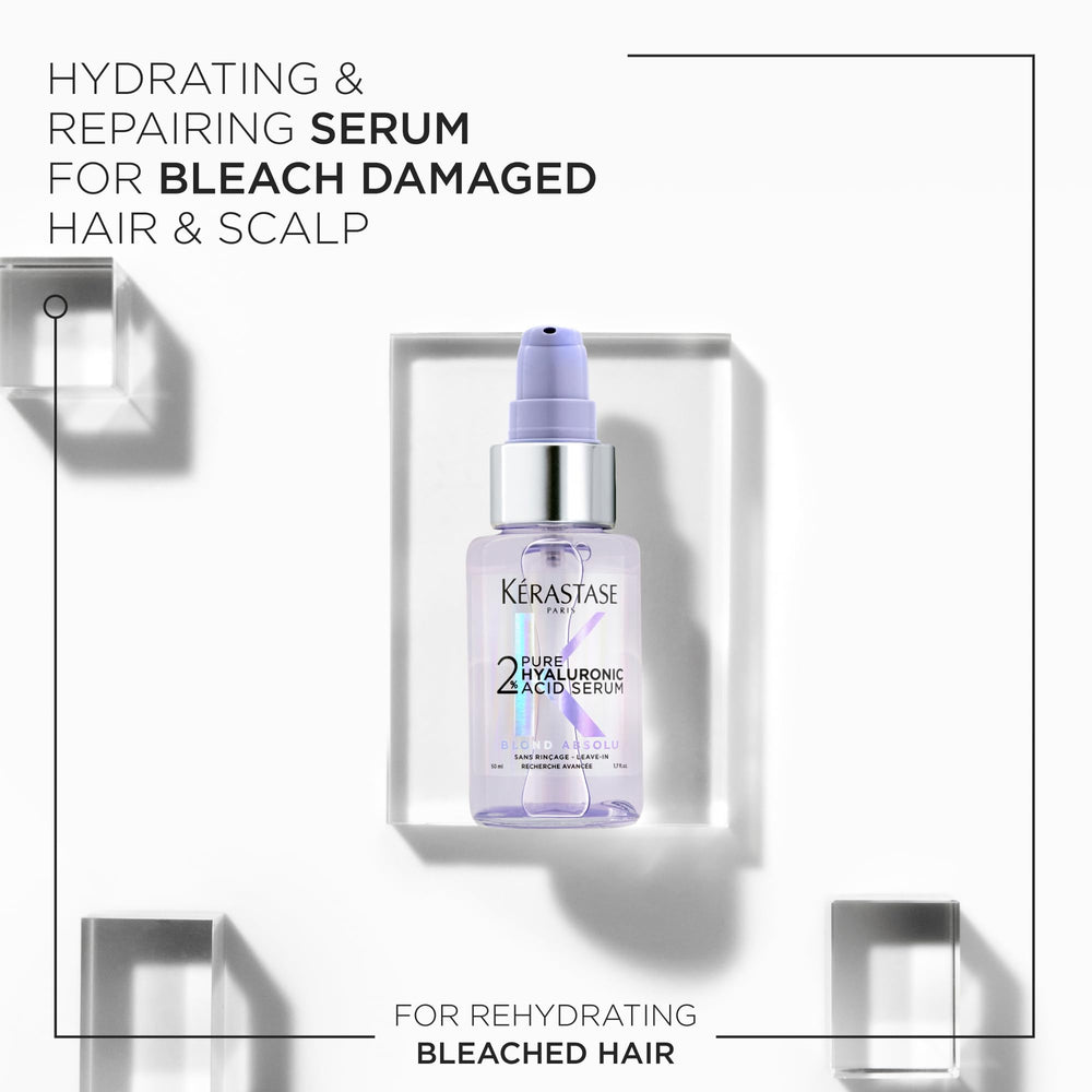 KÉRASTASE dispensing pump with lightweight serum texture for hydration