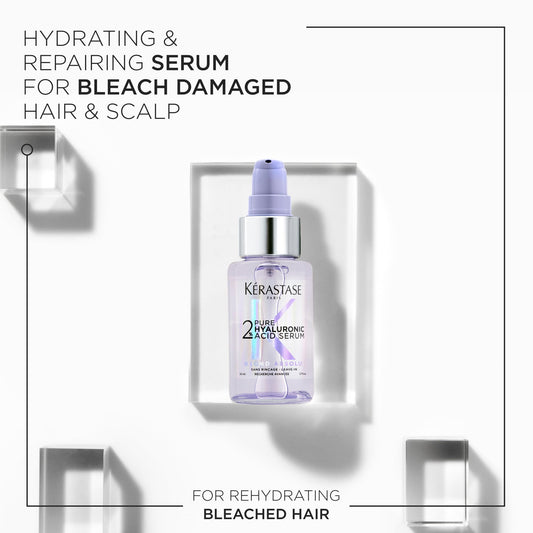 KÉRASTASE dispensing pump with lightweight serum texture for hydration
