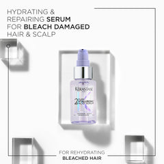 KÉRASTASE dispensing pump with lightweight serum texture for hydration