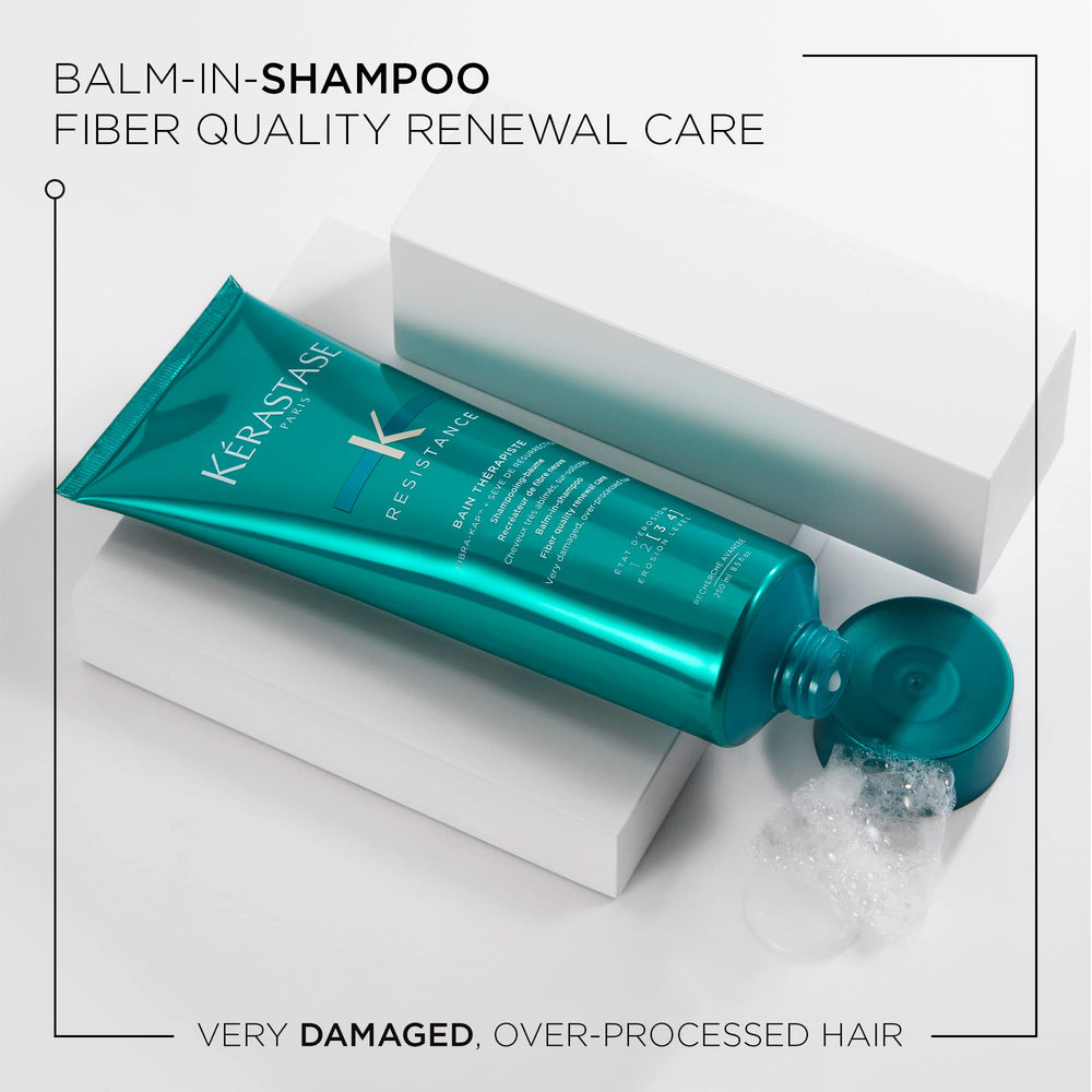 KÉRASTASE close-up foam texture illustrating rich lather and gentle cleansing benefit