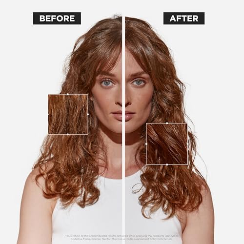 KÉRASTASE texture of serum droplet highlighting lightweight, non-greasy finish