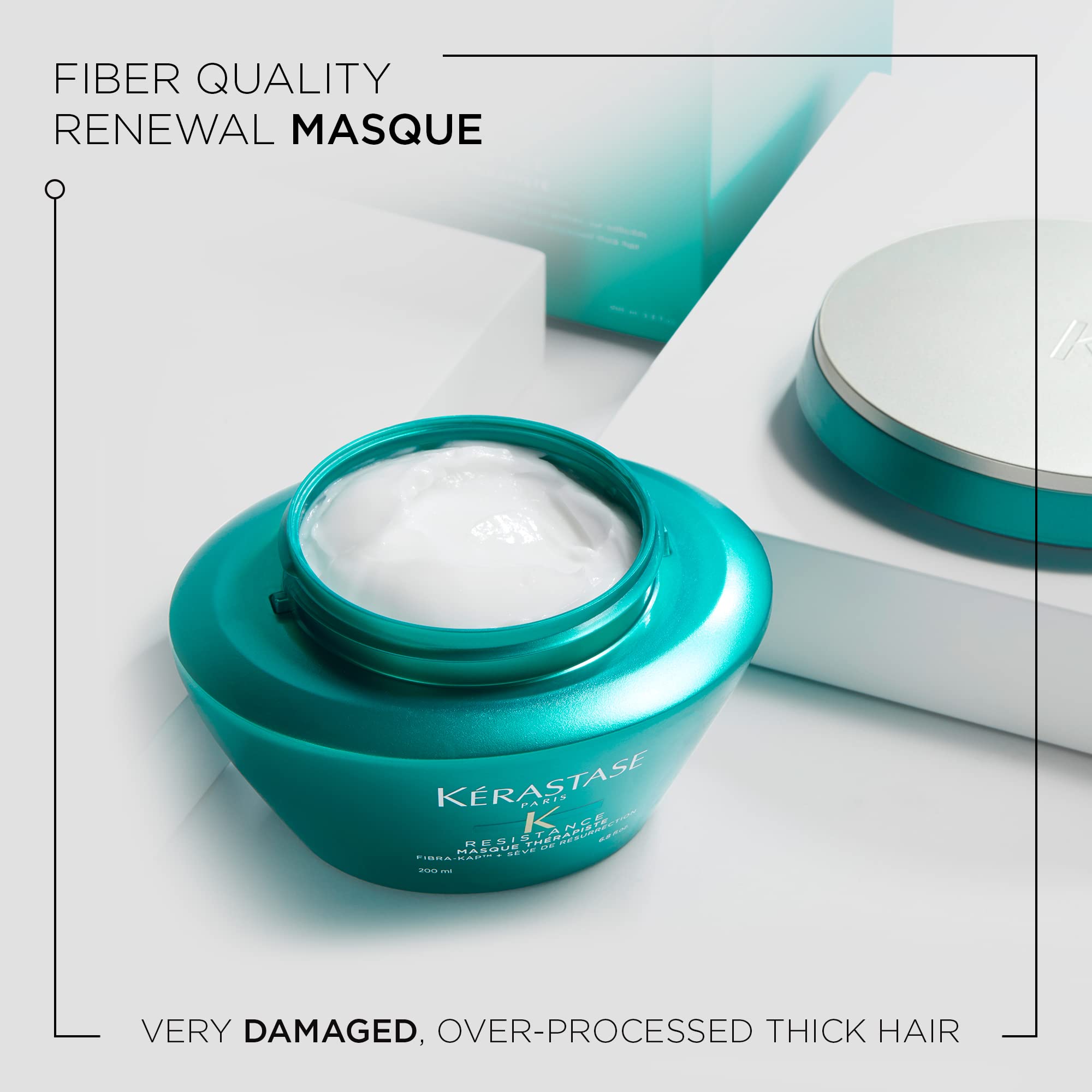 KÉRASTASE cream texture close-up revealing nourishing, easy-spread benefit