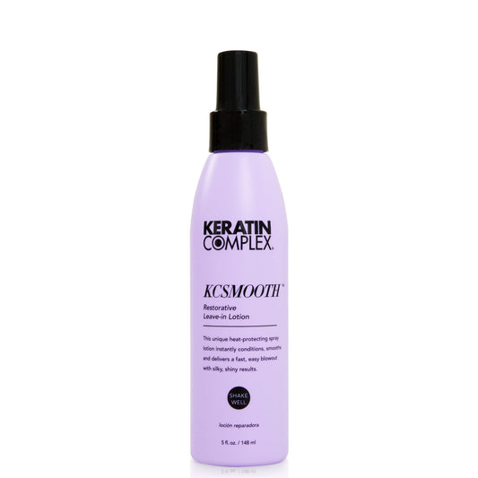 Keratin Complex front bottle showing label and 5 fl oz size benefit