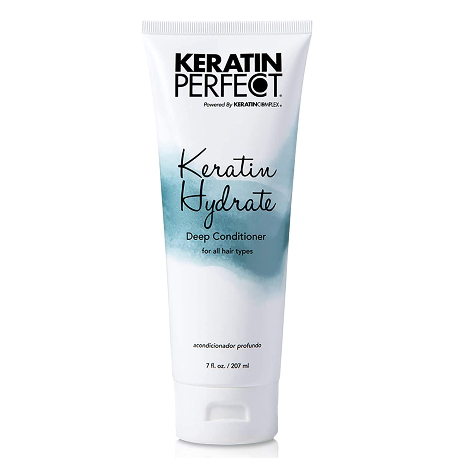 Keratin Perfect jar front view showing packaging and easy scoop access for convenience