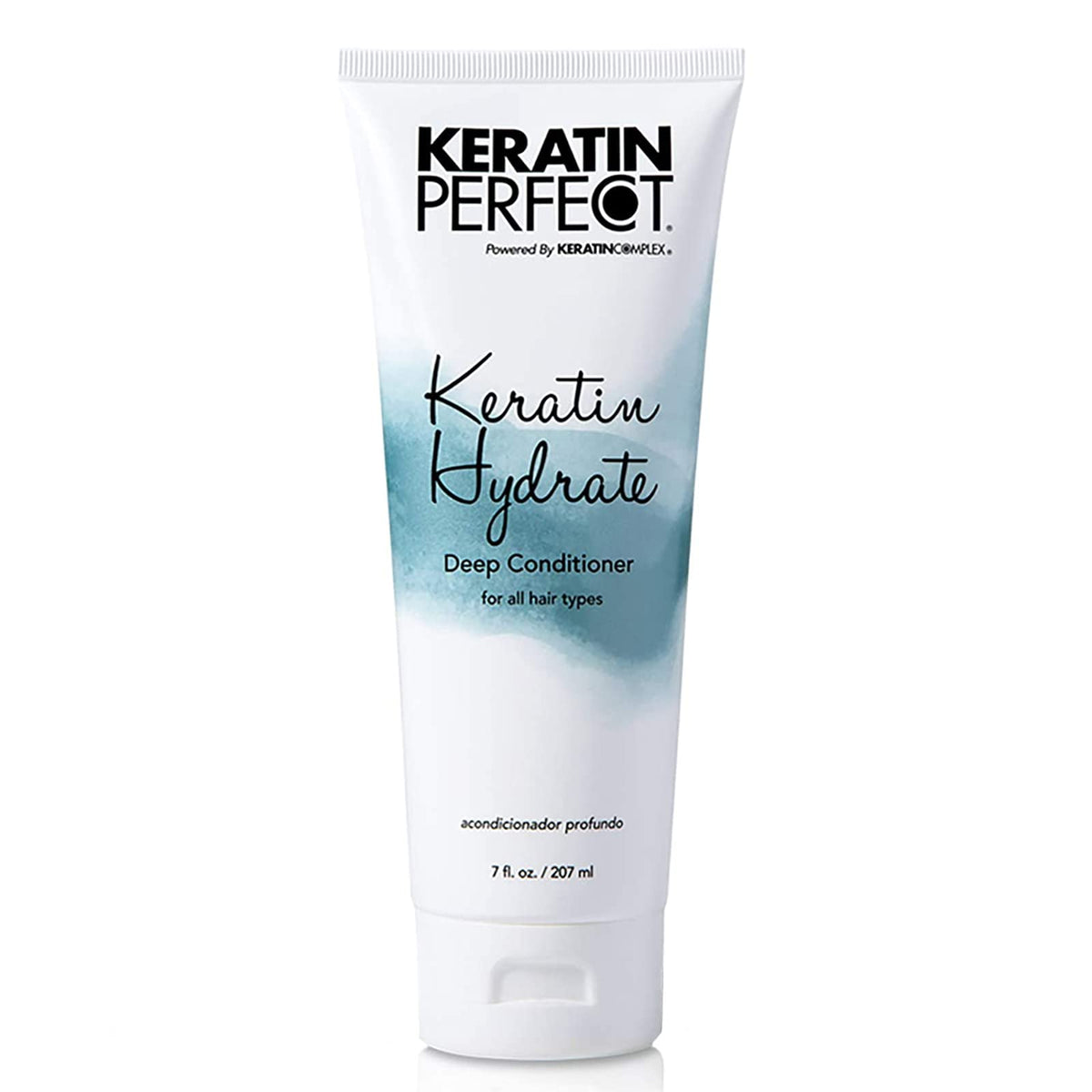 Keratin Perfect jar front view showing packaging and easy scoop access for convenience
