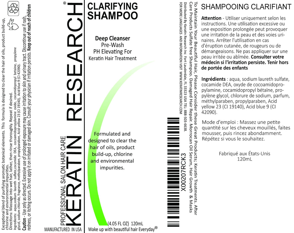 KERATIN RESEARCH 120ml bottle beside coin for compact size comparison
