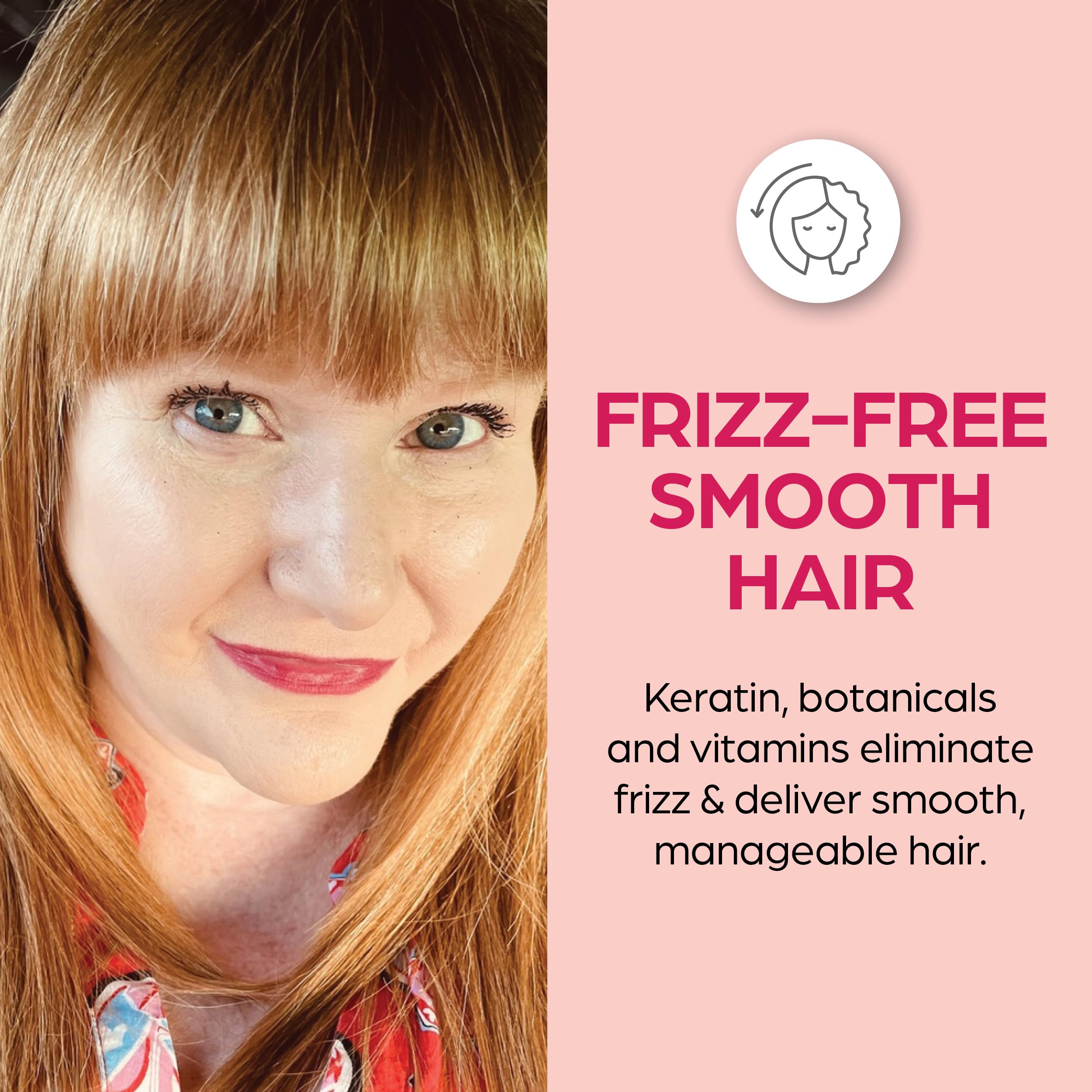 Keratin Salon Direct in bathroom set-up showing convenience and quick styling benefit