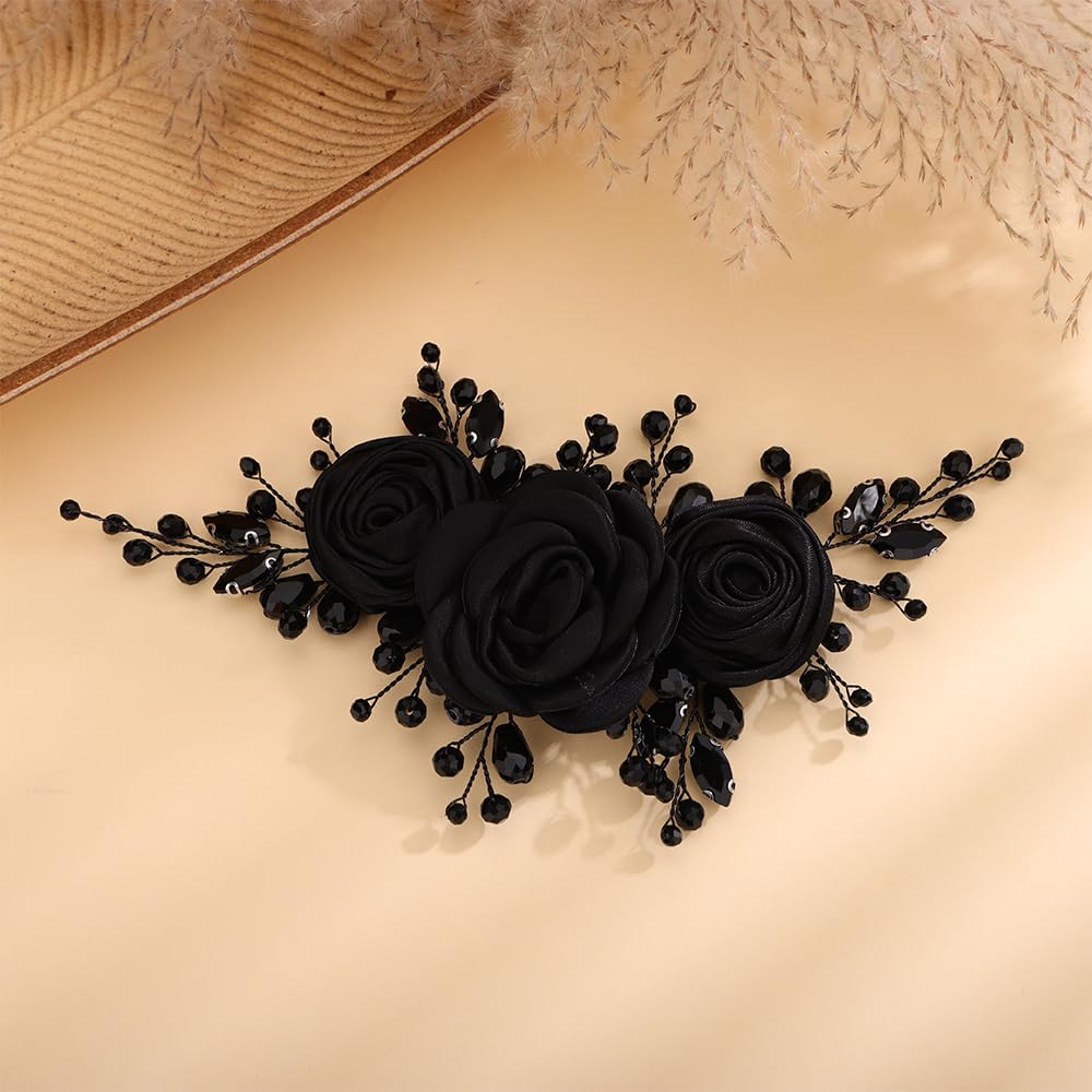 Kercisbeauty worn with half-up bridal hairstyle to add refined contrast