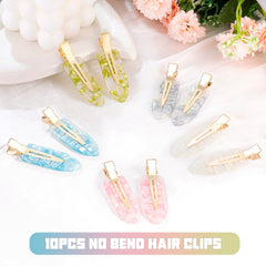 KesaPlan clip securing bangs during makeup, keeping hair crease-free