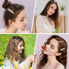 KesaPlan used in a bridal hairstyle to add decorative gold sparkle