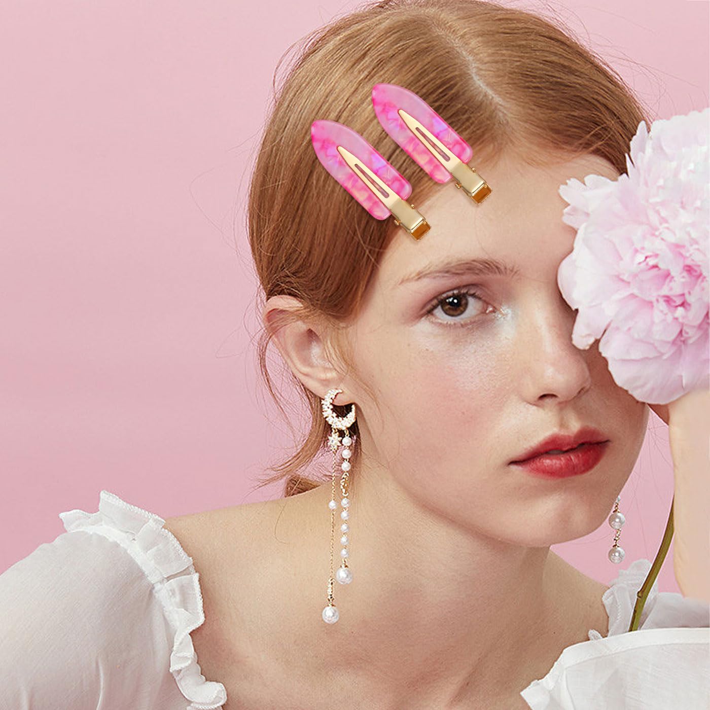 KesaPlan arranged five romantic pink color variants to mix and match outfits