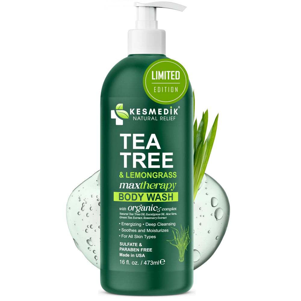 KESMEDIK applied to feet, showing soothing and odor-refresh benefit