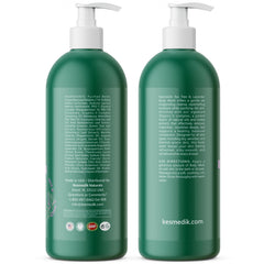 Bathroom shelf with KESMEDIK showing everyday self-care appeal