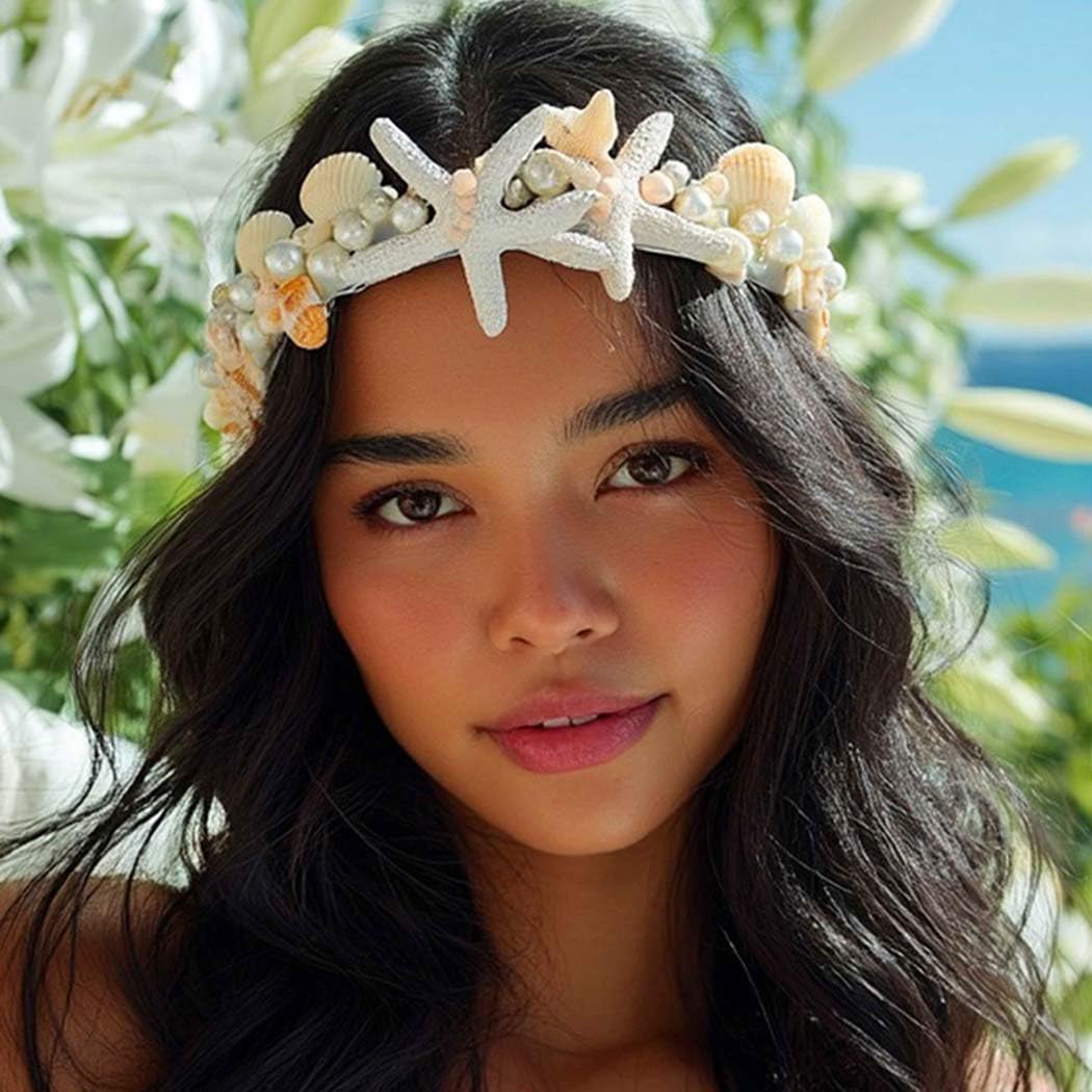 Kesvb in wedding hair styling showing complementary bridal accessory effect