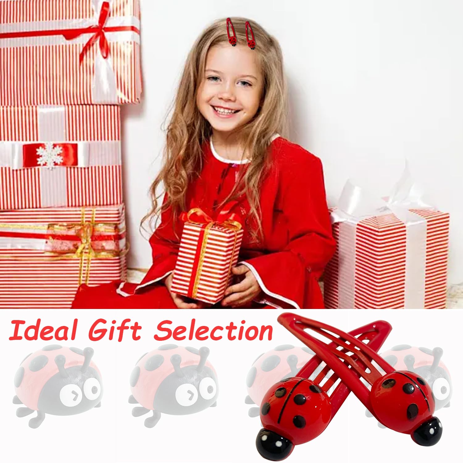 Kesvila clips styled for a playdate outfit showing playful, wearable accessory