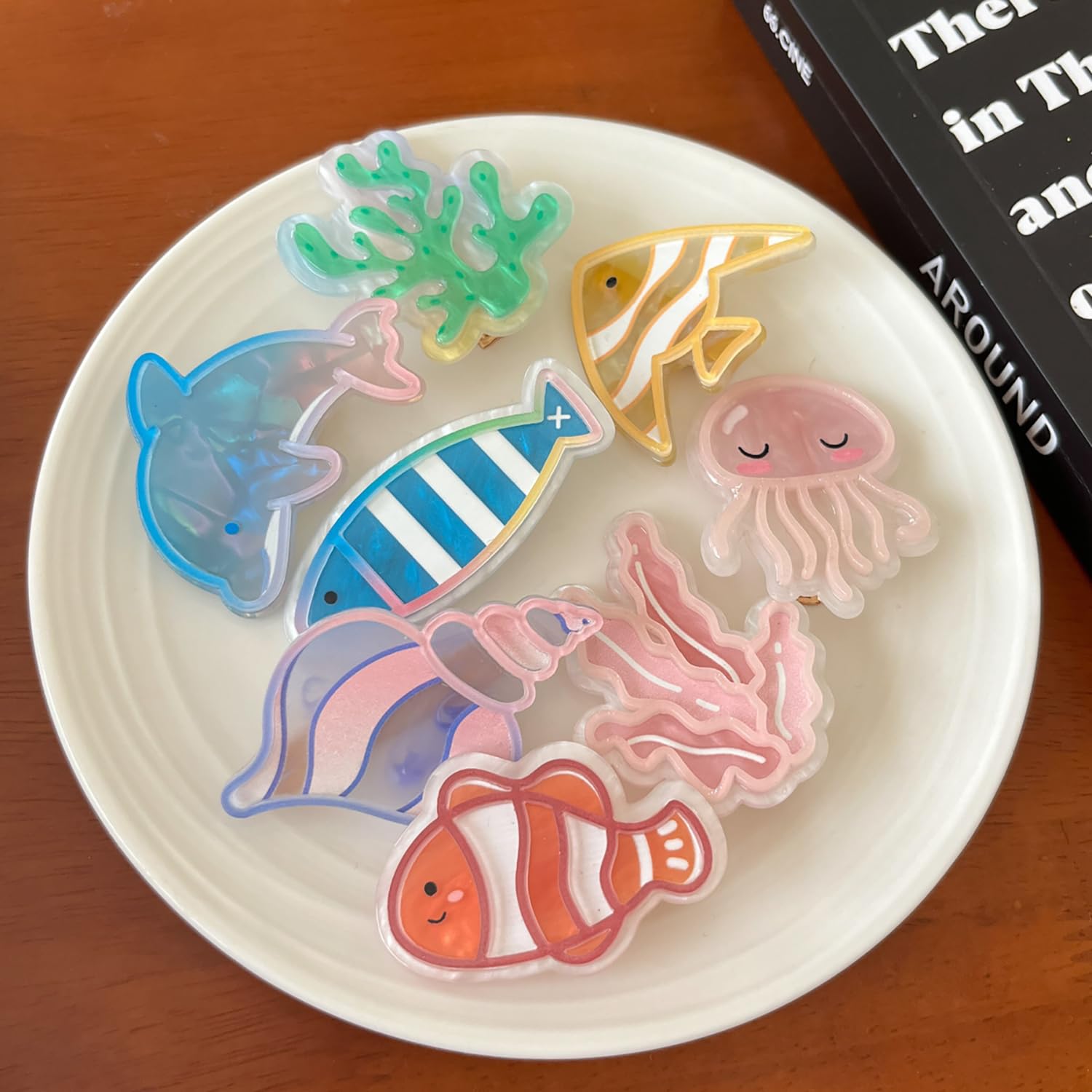 Kesvila pile of eight arrangement showing all marine shapes and mixing options